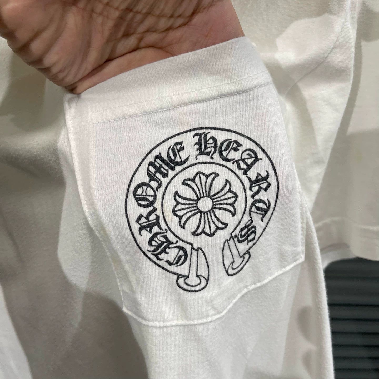 Chrome Hearts Chrome Hearts HK Exclusive Horseshoe Cross Short Sleeve M Size US M / EU 48-50 / 2 - 4 Thumbnail