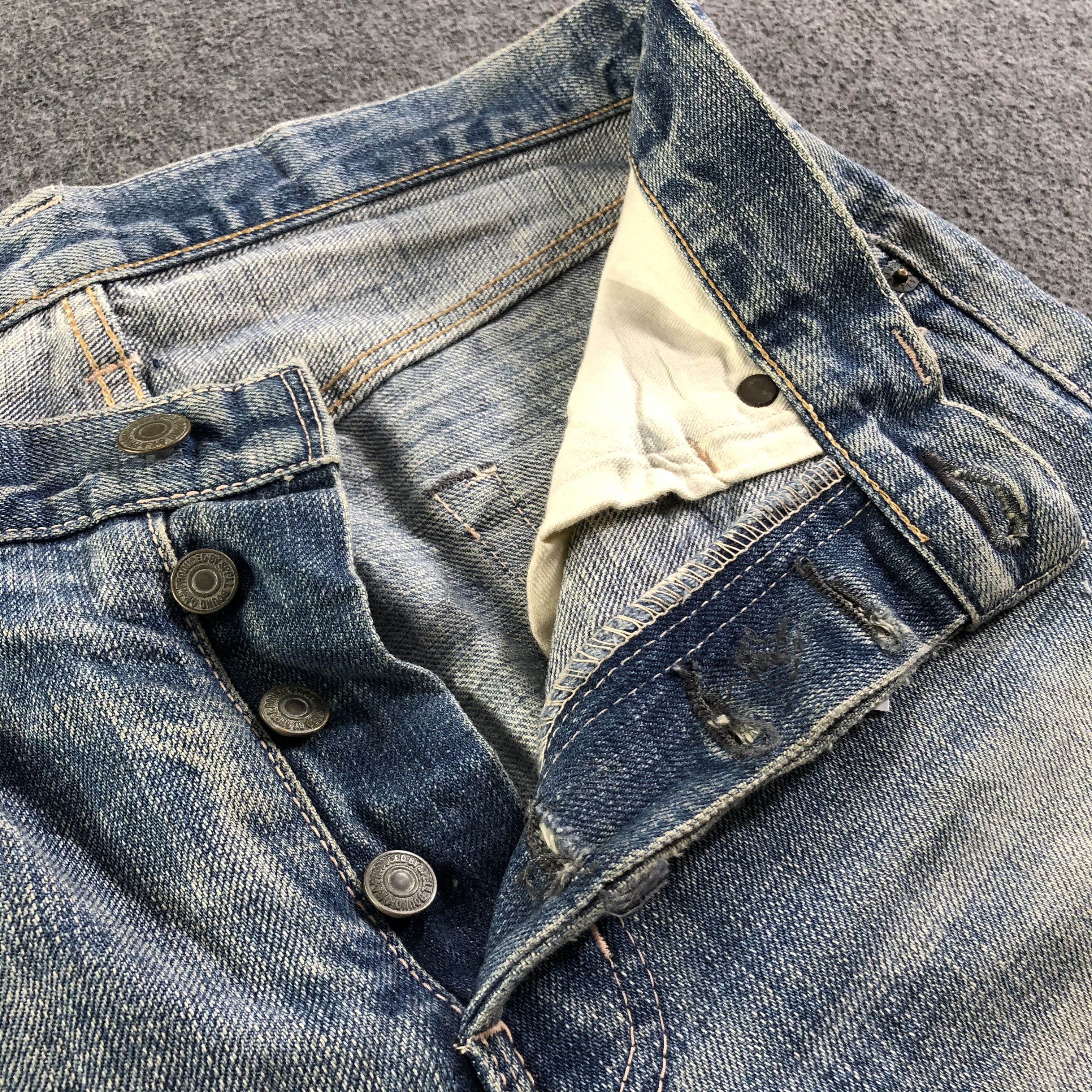 Japanese Brand Vintage Domingo Japan Jeans-J3834 Size US 31 - 7 Thumbnail