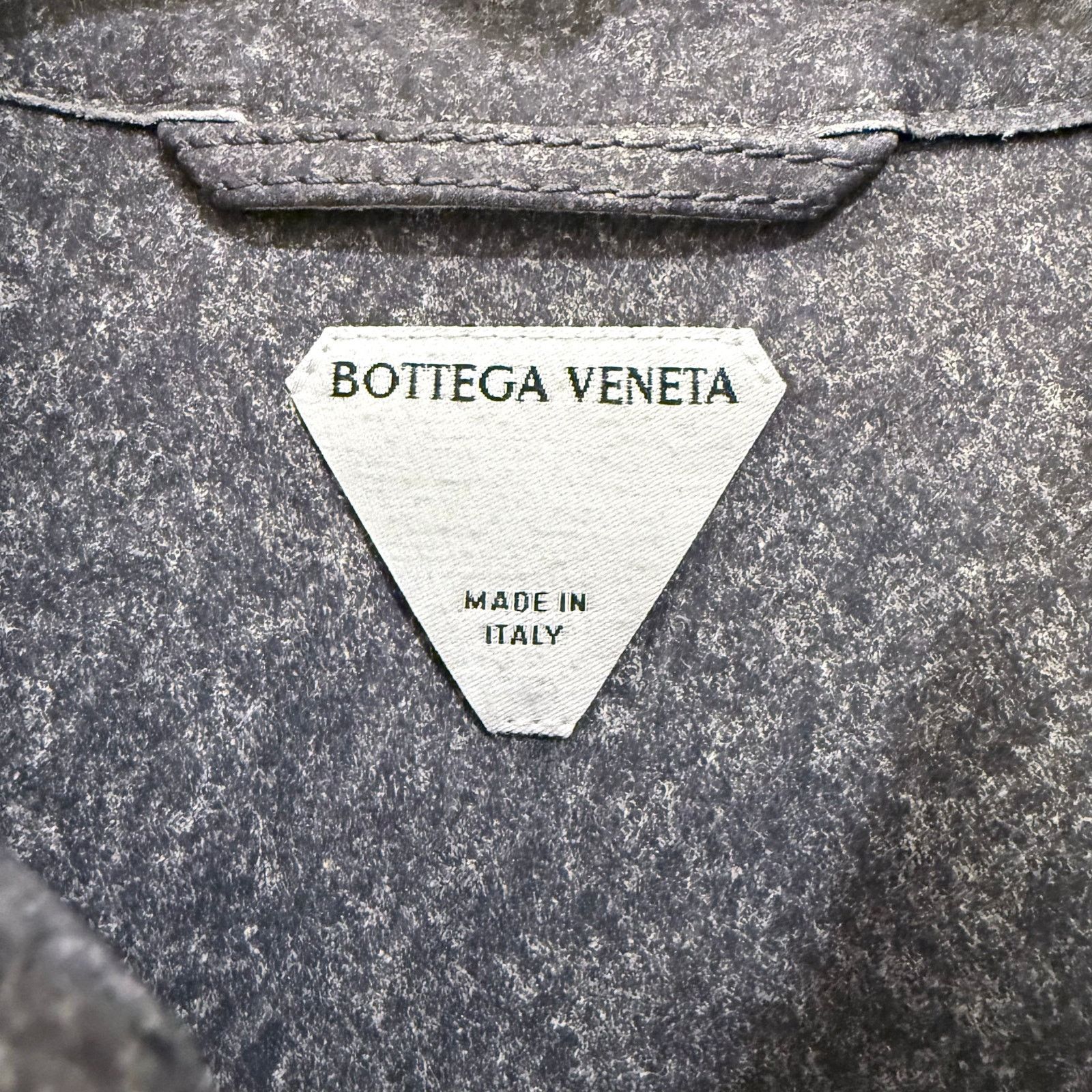 Bottega Veneta Bottega Veneta Flannel Print Lambskin Leather Overshirt 52 Size US L / EU 52-54 / 3 - 6 Thumbnail