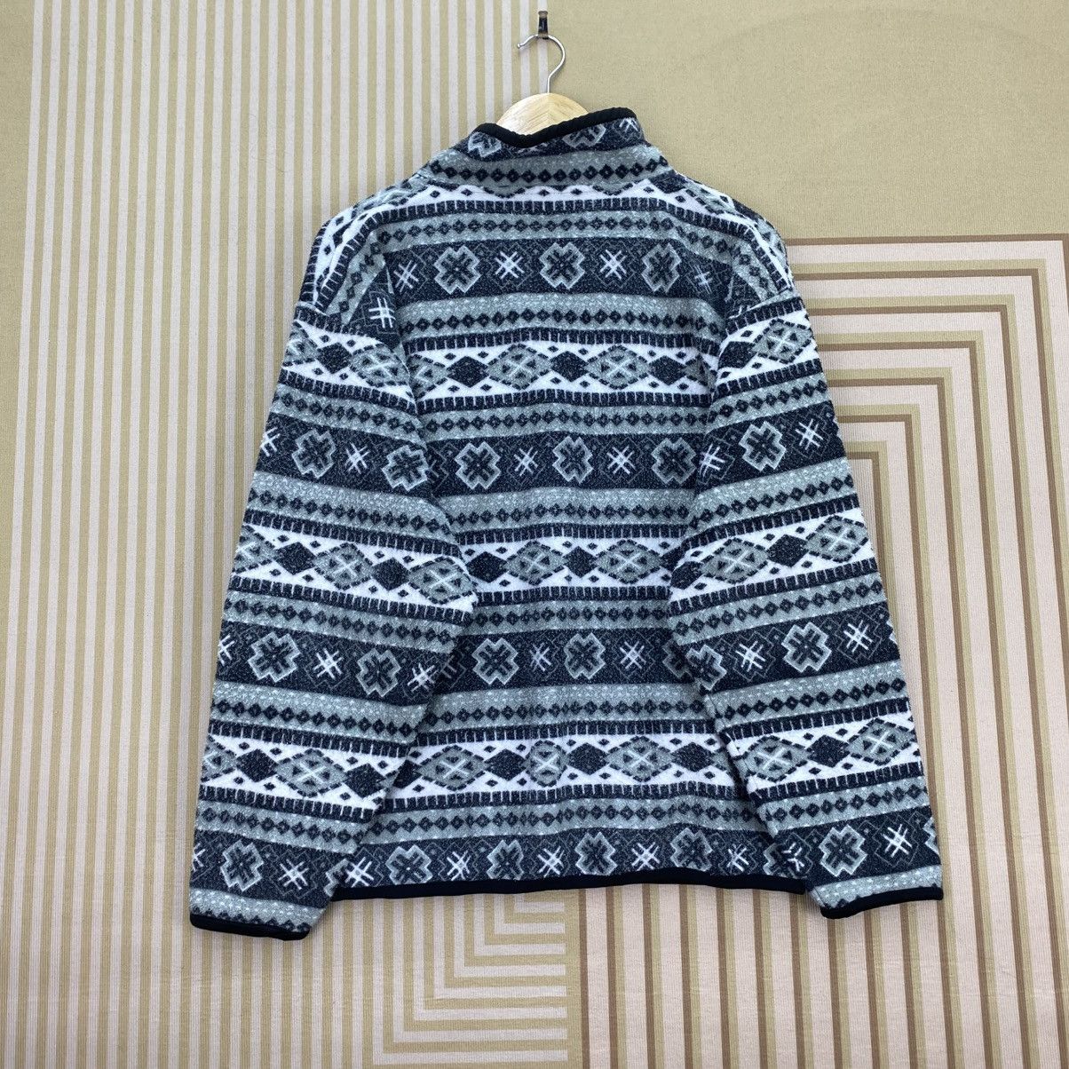 L.L. Bean 🫶Vintage Ramjet Freak Thermo Fleece geometric Aztec pattern Size US M / EU 48-50 / 2 - 2 Thumbnail