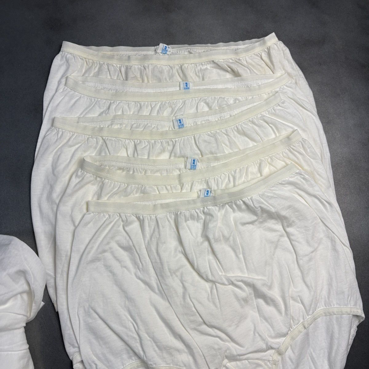 JCPenney × Vintage Lot of 10 1970s Underwear Vintage JC Penney White Cotton 70s Size ONE SIZE - 1 Thumbnail