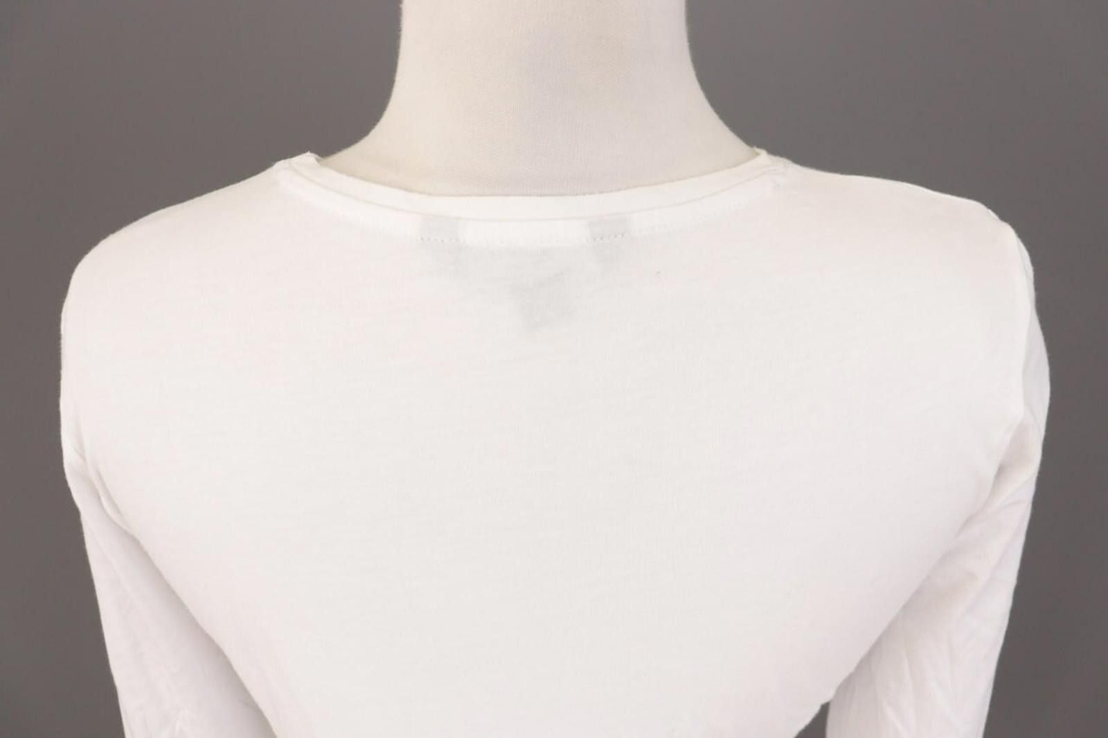 Lauren Ralph Lauren Lauren Ralph Lauren White Stretch Big Logo Top Shirt Size S Size S / US 4 / IT 40 - 12 Thumbnail