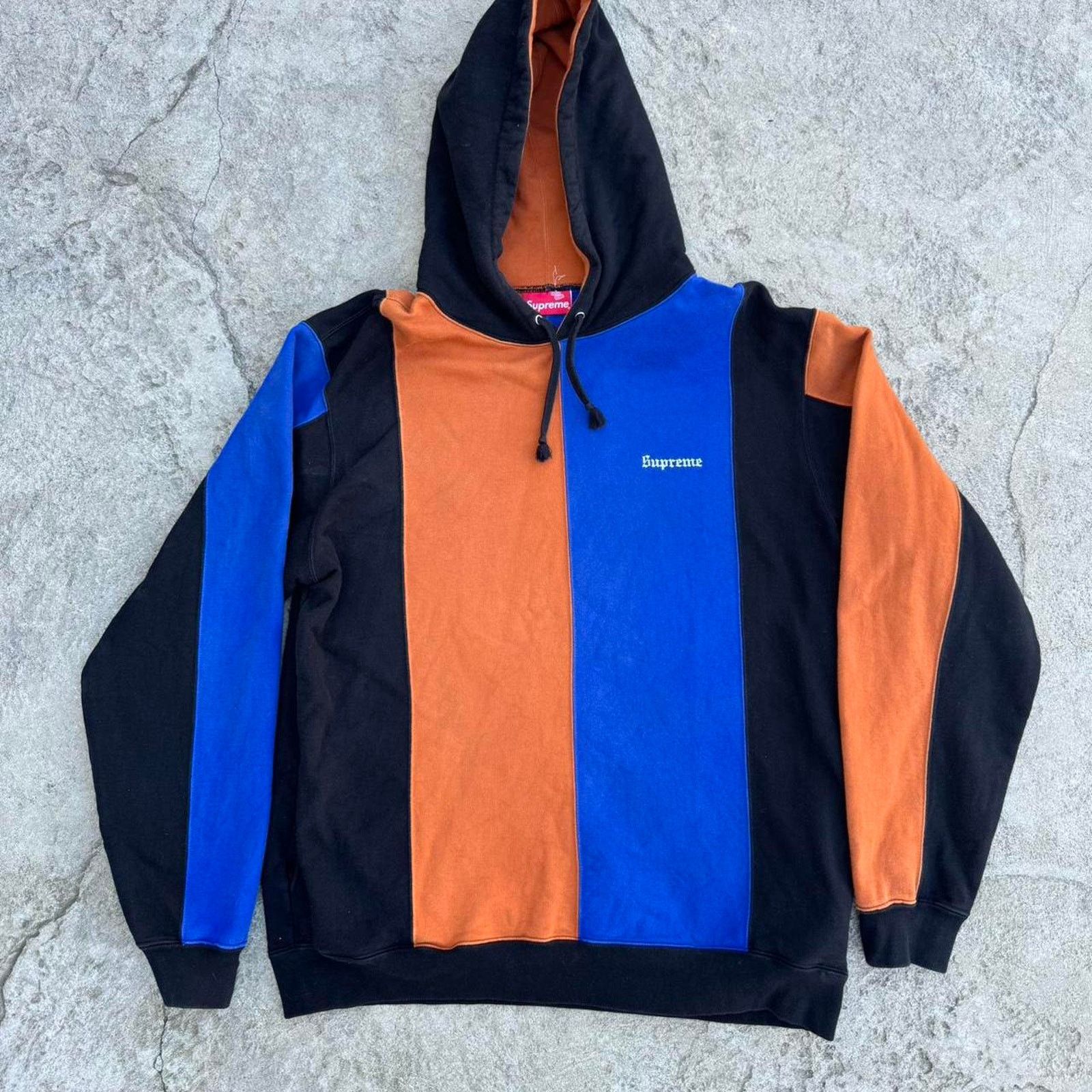 Supreme tricolor hooded online