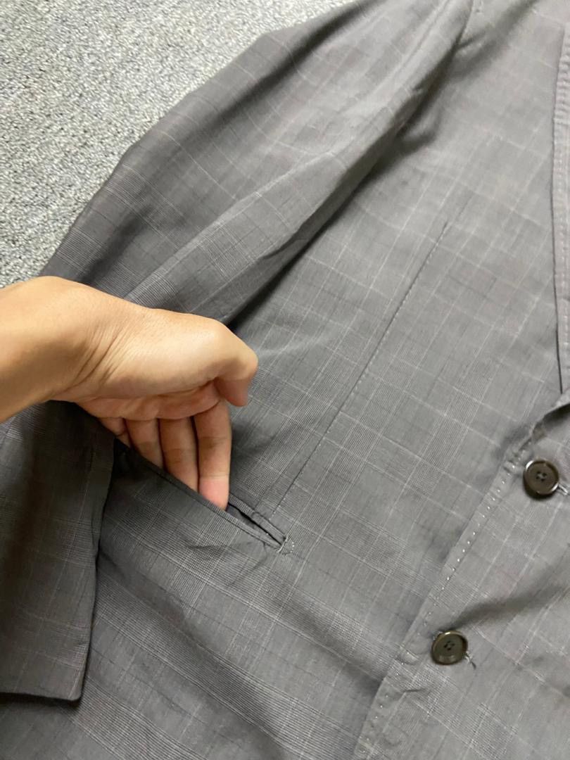 Ermenegildo Zegna ERMENEGILDO ZEGNA Water Repellent Blazer (194) Size US XXS / EU 40 - 7 Thumbnail