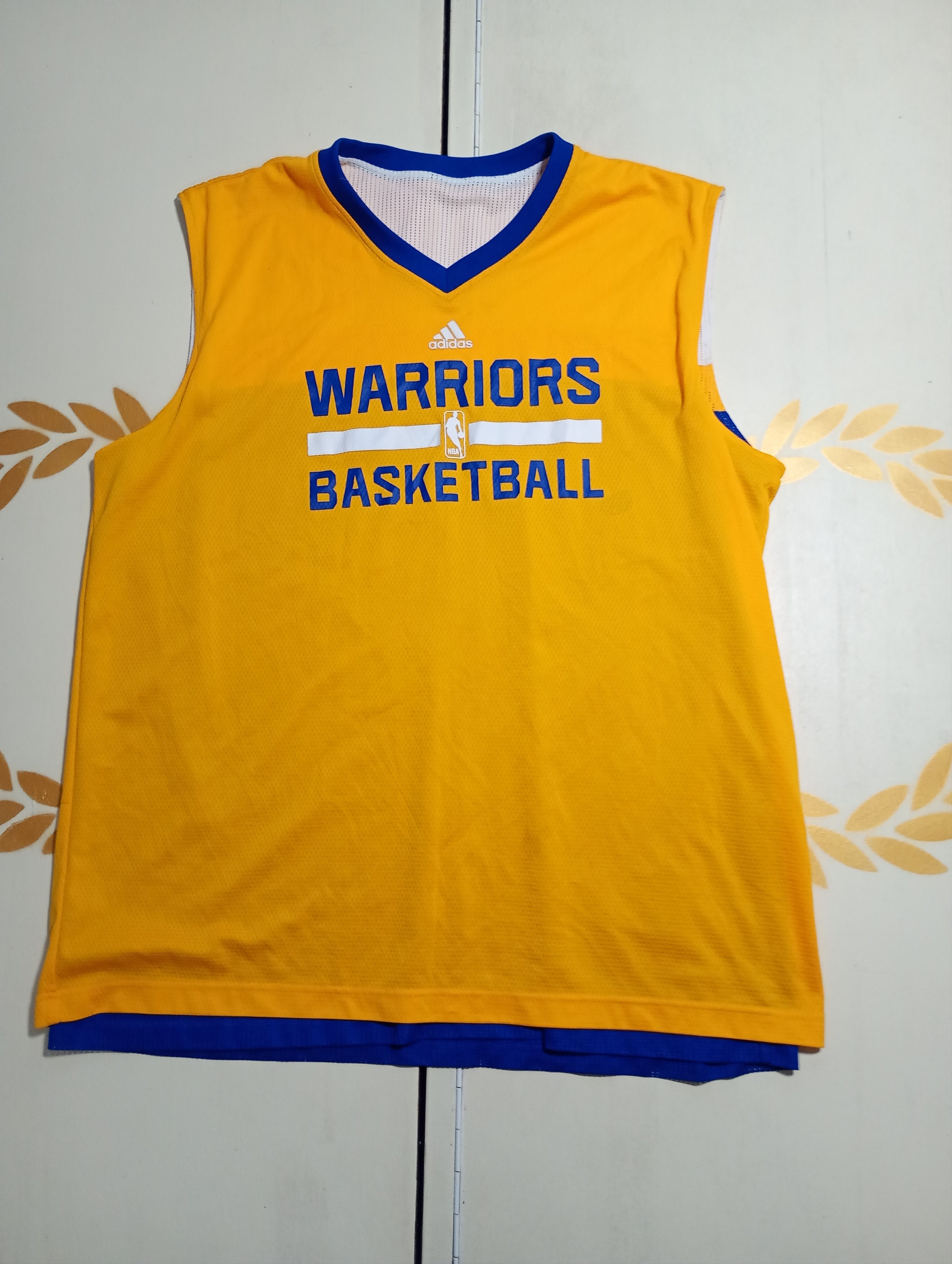 Adidas Adidas Golden State Warriors Reversible Jersey 2017 Size US XL / EU 56 / 4 - 2 Thumbnail