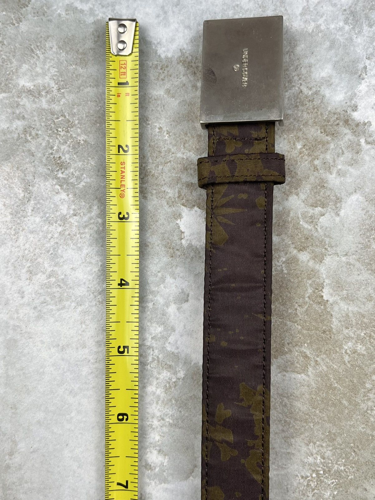 Undercover SS01 Undercover Louis Vuitton Rip Monogram Leather Belt Size ONE SIZE - 7 Thumbnail