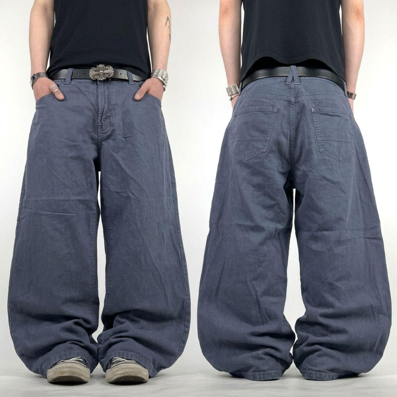 archive grunge crashed denim pants y2k Vintage y2k grunge archive 