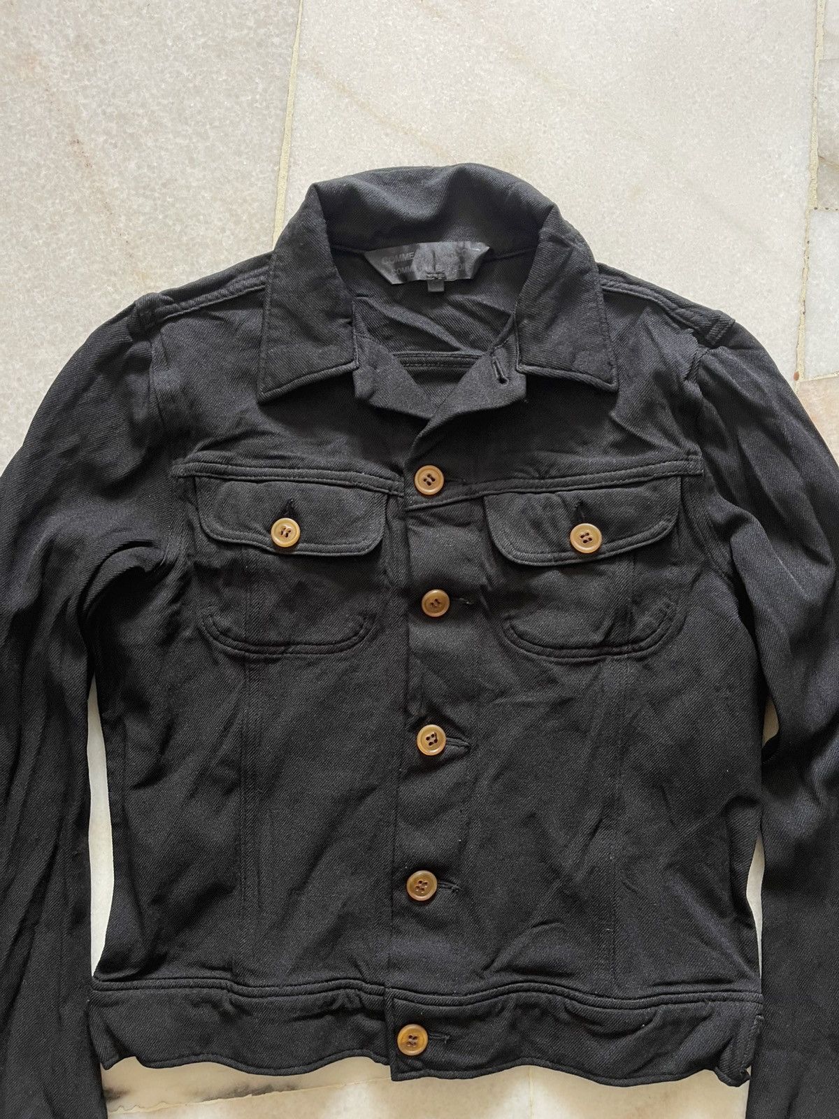 Comme des Garcons Homme Plus 2006 Comme Des Garcons Truker Style Jacket 10 Size US XS / EU 42 / 0 - 8 Thumbnail