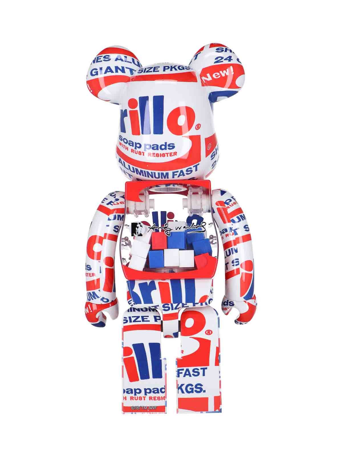 Medicom Toy o1c11t2y0125 Size: OS / Brillo Bearbrick in Multicolor Size ONE SIZE - 3 Thumbnail