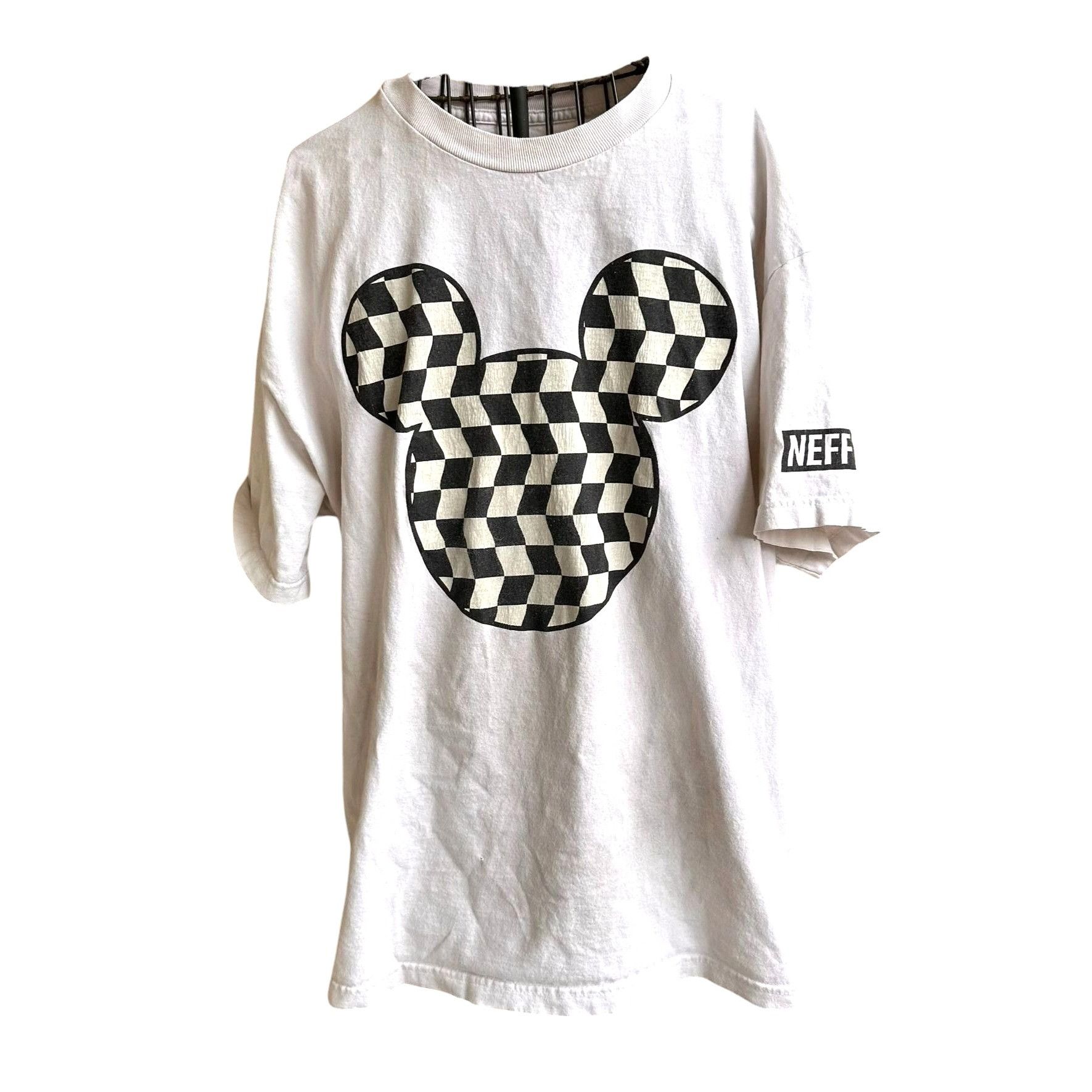 Disney × NEFF Neff Disney Collection Mickey Mouse Race Flag T Shirt XL Size US XL / EU 56 / 4 - 1 Thumbnail