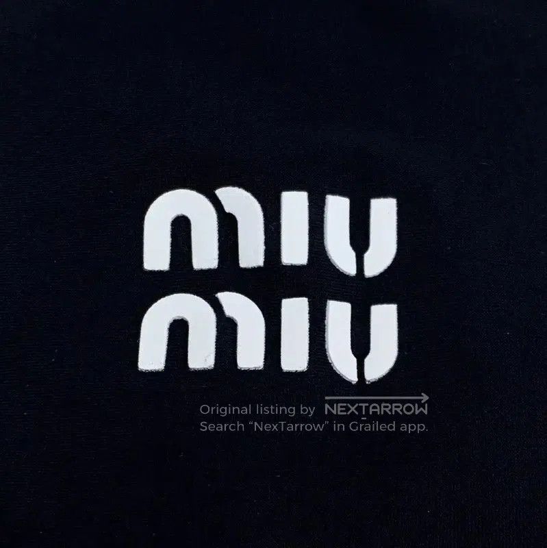 Miu Miu Miu Miu Black Short Sleeve Dress XS . Size XS / US 0-2 / IT 36-38 - 6 Thumbnail
