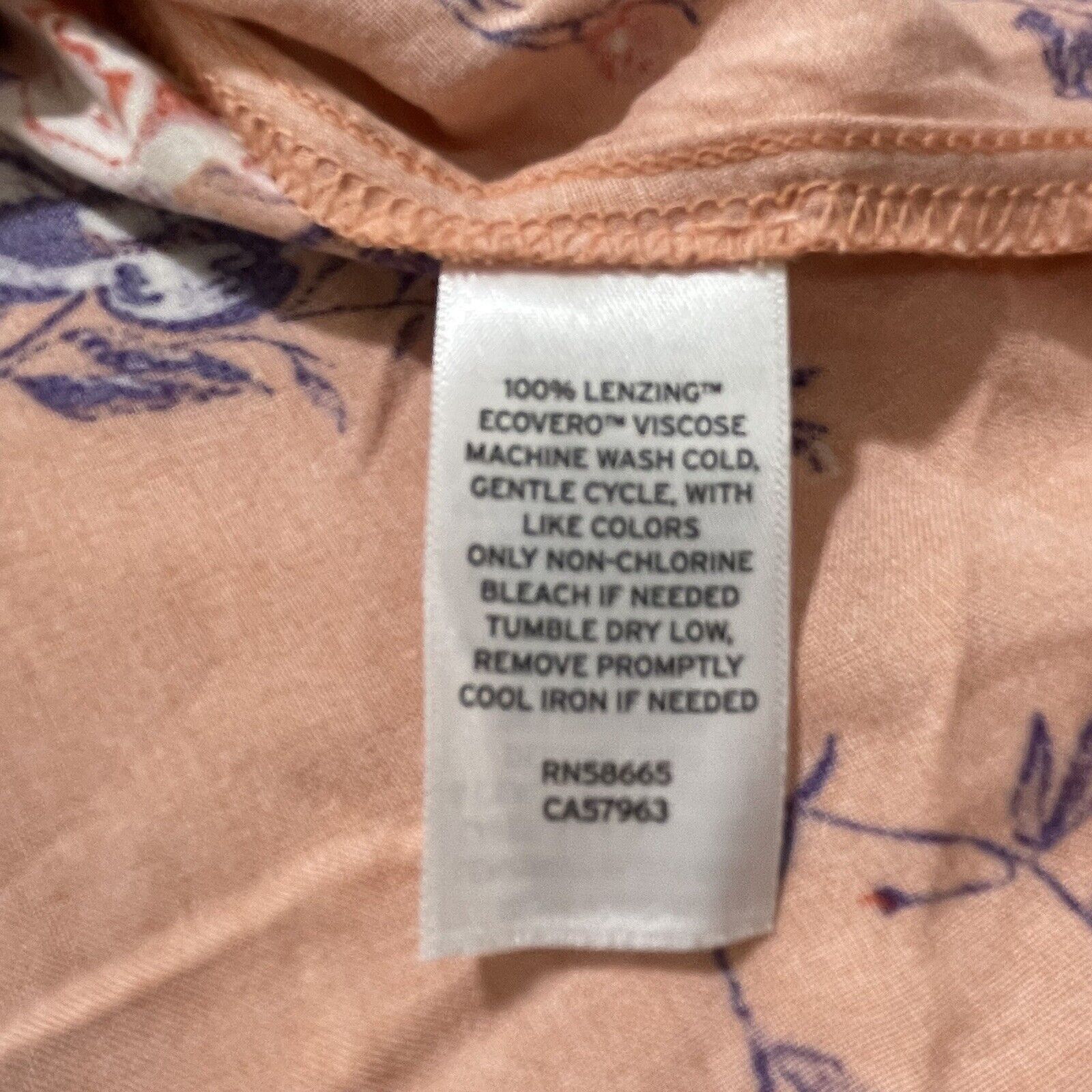 Nordstrom Abound Skater Dress Coral Aster Bouquet Pink Size XL / US 12-14 / IT 48-50 - 11 Thumbnail
