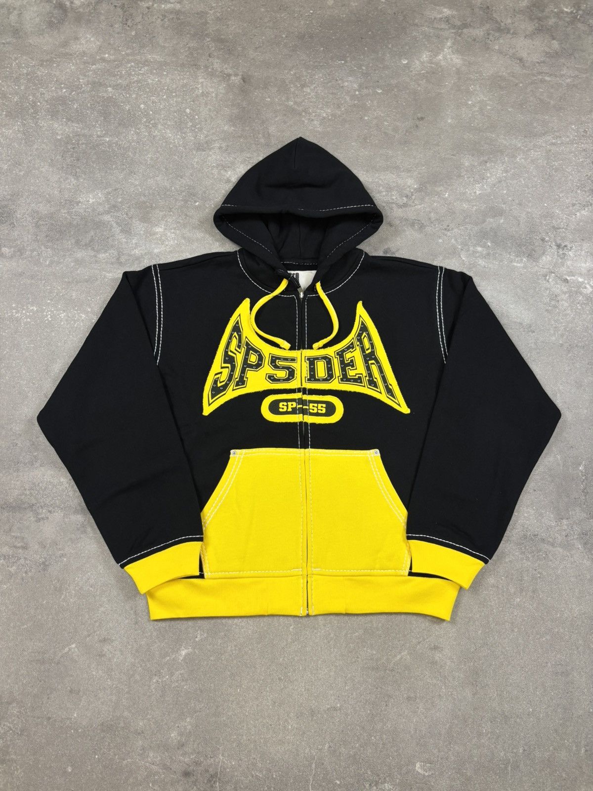 Sp5der Sp5der T&F Zip Hoodie, Black Size US XL / EU 56 / 4 - 1 Thumbnail