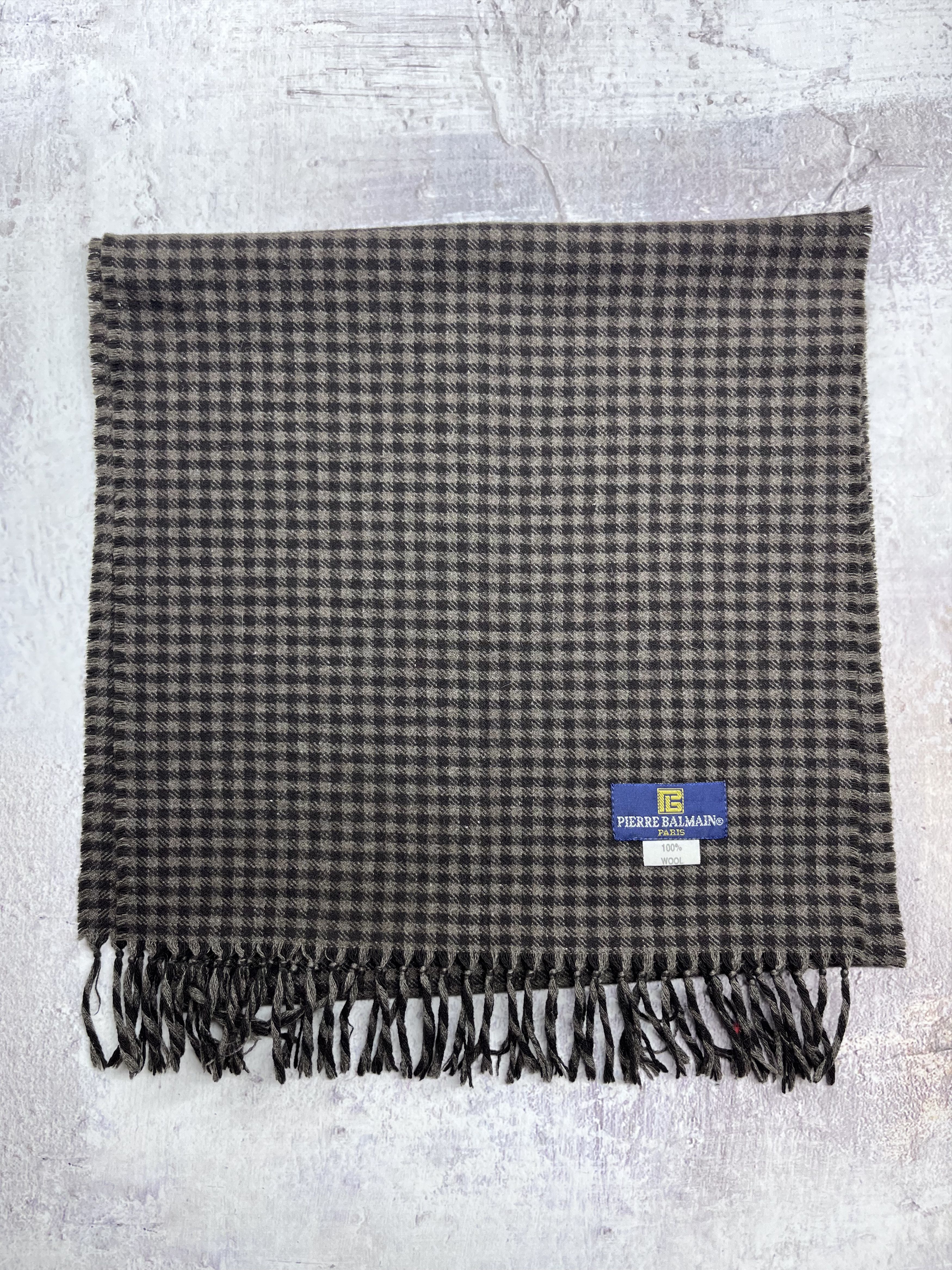 Pierre Balmain Vintage Wool Scarf Pierre Balmain Men’s Size OS Size ONE SIZE - 4 Thumbnail