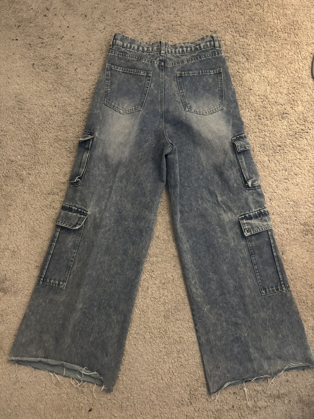 Other New Japanese Flared Denim Jeans Size US 31 - 2 Thumbnail