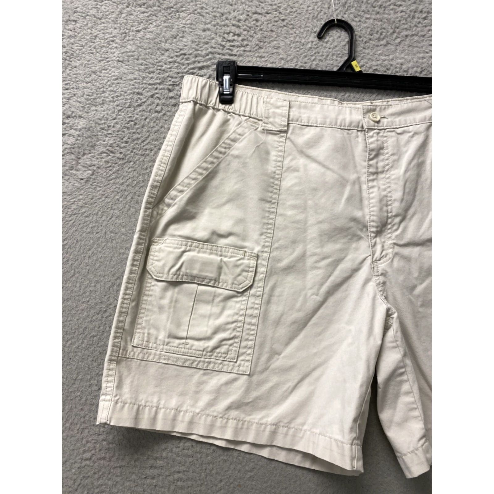 Savane VINTAGE Savane Cargo Hiking Shorts Men 42x10 Beige Cotton Outdoor Casual Summer Size US 42 / EU 58 - 3 Thumbnail