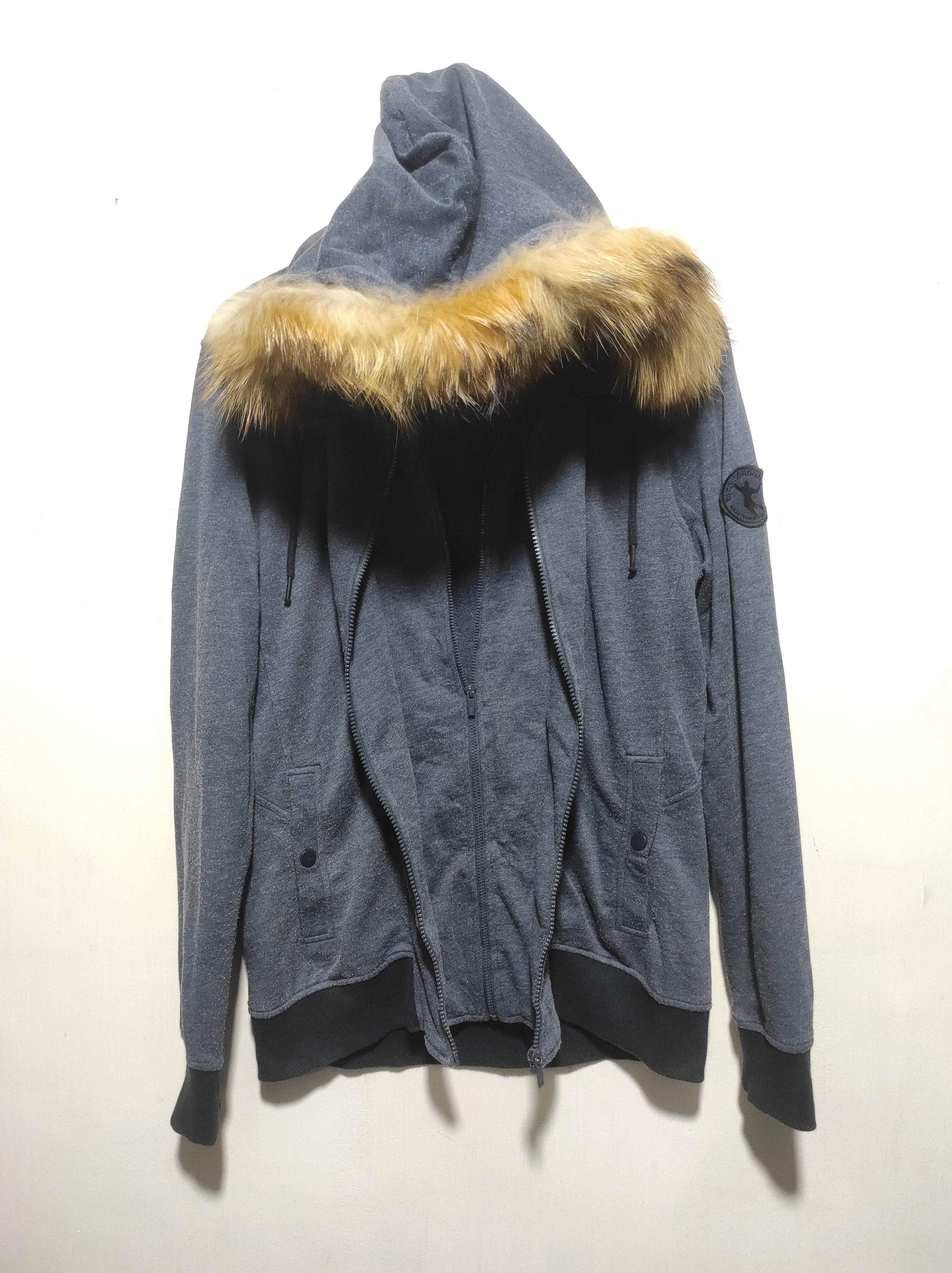 Hysteric Glamour Tate Double layer Zipper Fur Hoodie ifsixwasnine lgb style Size US M / EU 48-50 / 2 - 12 Thumbnail