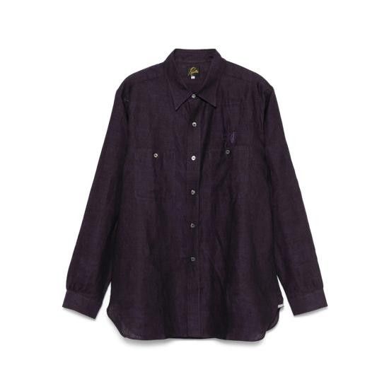 Needles NEEDLES Men Long Tops QV291 PURPL PURPLE Size US L / EU 52-54 / 3 - 1 Thumbnail