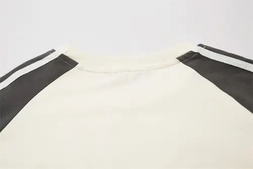 Other Japanese retro letter embroidery matching T-shirt loose Size US L / EU 52-54 / 3 - 4 Thumbnail