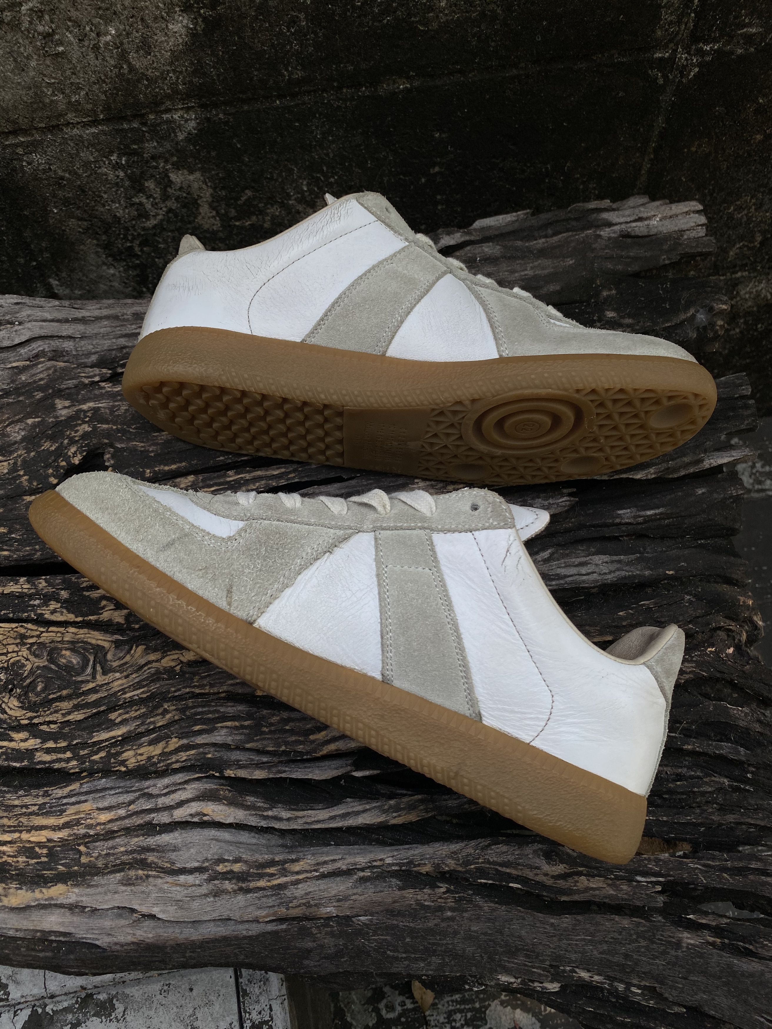 Maison Margiela Maison Margiela Replica GAT Beige Gum Sole Sneakers EU 36.5 Size US 6.5 / IT 36.5 - 5 Thumbnail