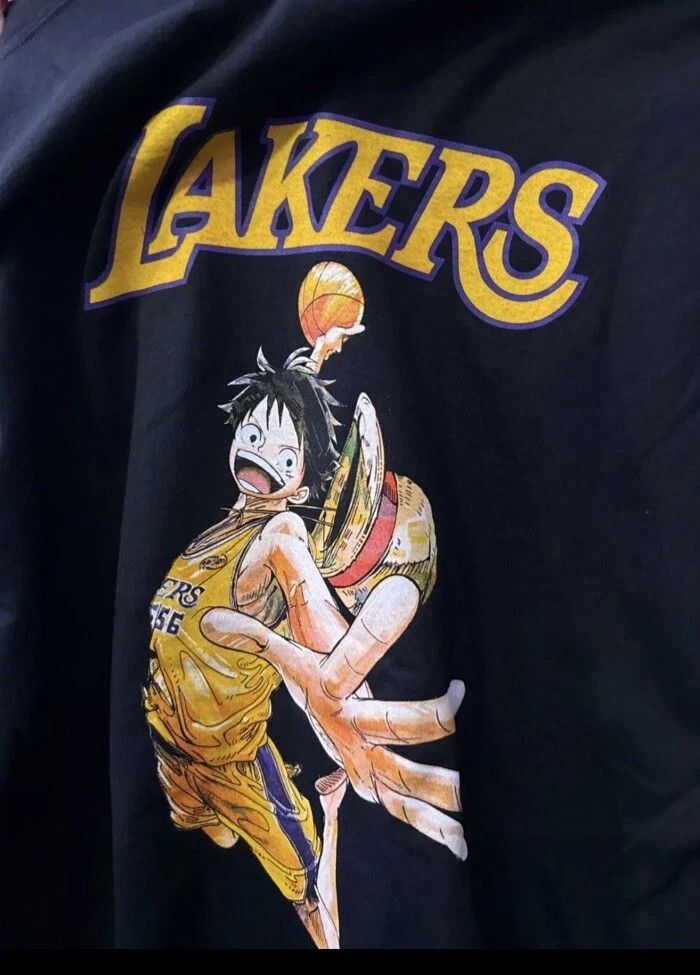 ONE PIECE × LAKERS コラボTシャツ & ポスター ONE PIECE LAKERS COLLAB T SHIRT AND POSTER SET | eBay
