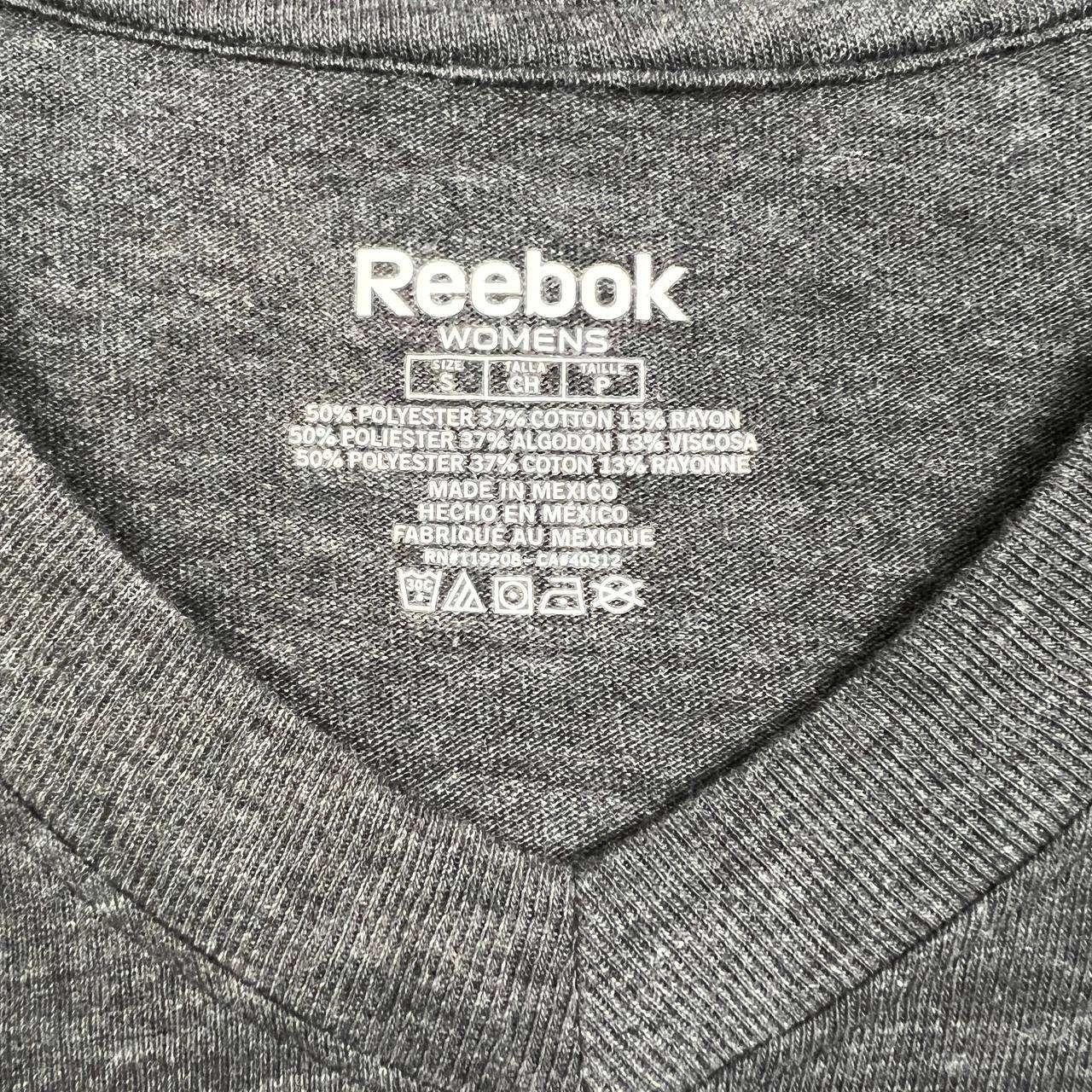 Reebok Los Angeles LA Kings Shirt Women Short Sleeve V-Neck S Size S / US 4 / IT 40 - 3 Thumbnail