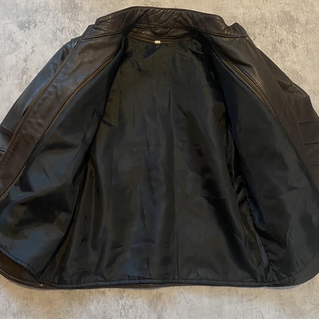 Other Black leather jacket with multiple pockets and zippers \ Size US XL / EU 56 / 4 - 4 Thumbnail