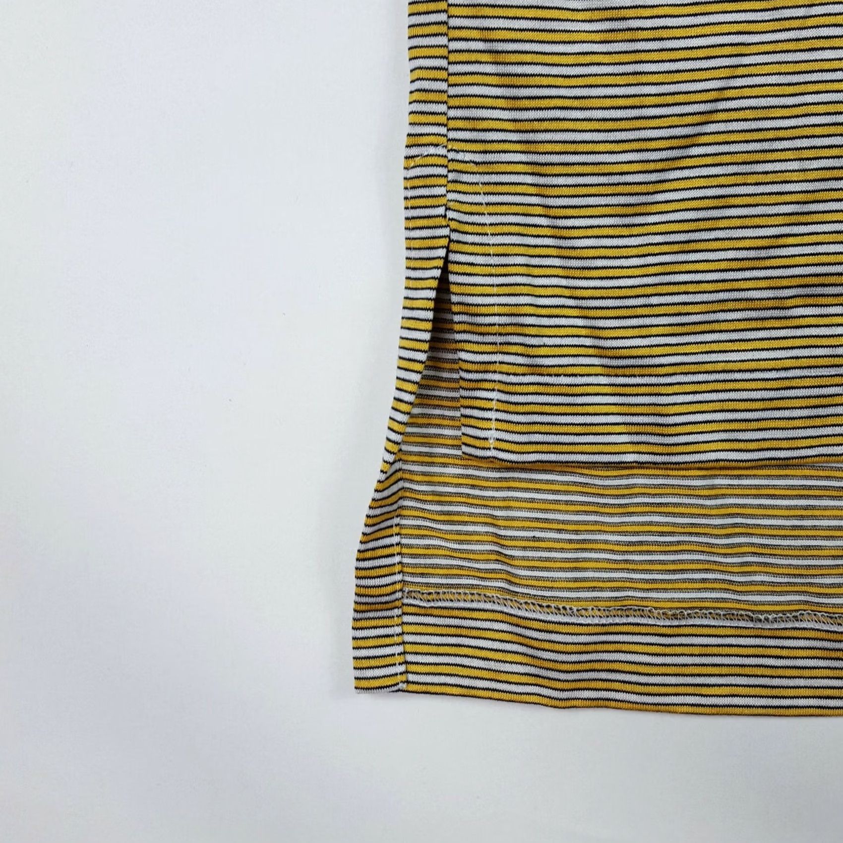 Vintage VINTAGE Byron Nelson Polo Shirt Striped Yellow Mens Small Short Sleeve Golf 90s Retro Athletic Size US S / EU 44-46 / 1 - 4 Thumbnail