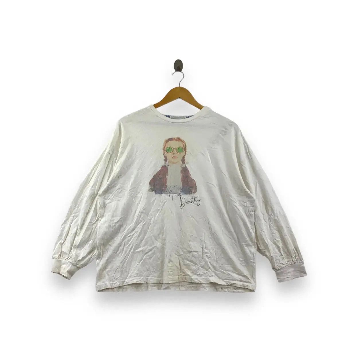 Vintage THE WIZARD OF OZ Dorothy Classic Movie Film Tee Shirt Size L / US 10 / IT 46 - 1 Thumbnail