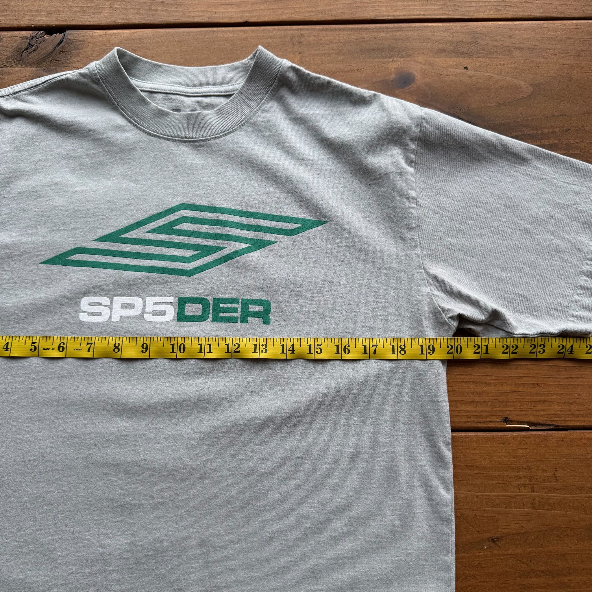 Sp5der Small - Sp5der Pro Tee 'Grey' Size US S / EU 44-46 / 1 - 4 Thumbnail