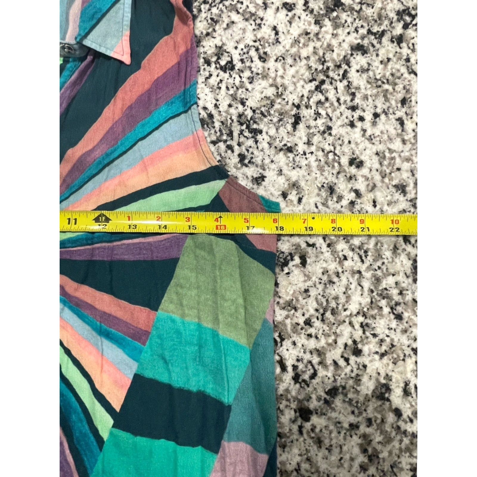 Mara Hoffman Mara Hoffman Dress S Multicolor Prism Maxi Sleeveless Button Front Womens Size S / US 4 / IT 40 - 4 Thumbnail