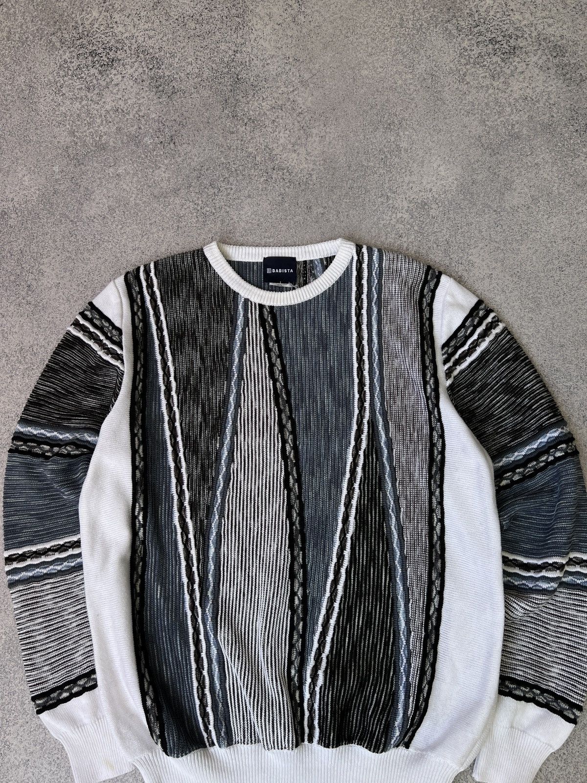 Designer × Vintage Vintage Y2k Diesel Style Archival Pullover Size US L / EU 52-54 / 3 - 6 Thumbnail