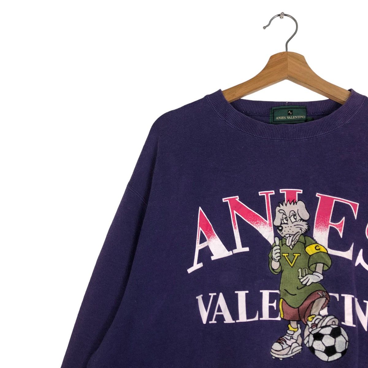 Japanese Brand 🔥Vintage Anies Valentino Sweatshirt Crewneck Cartoon Big Size US L / EU 52-54 / 3 - 7 Thumbnail