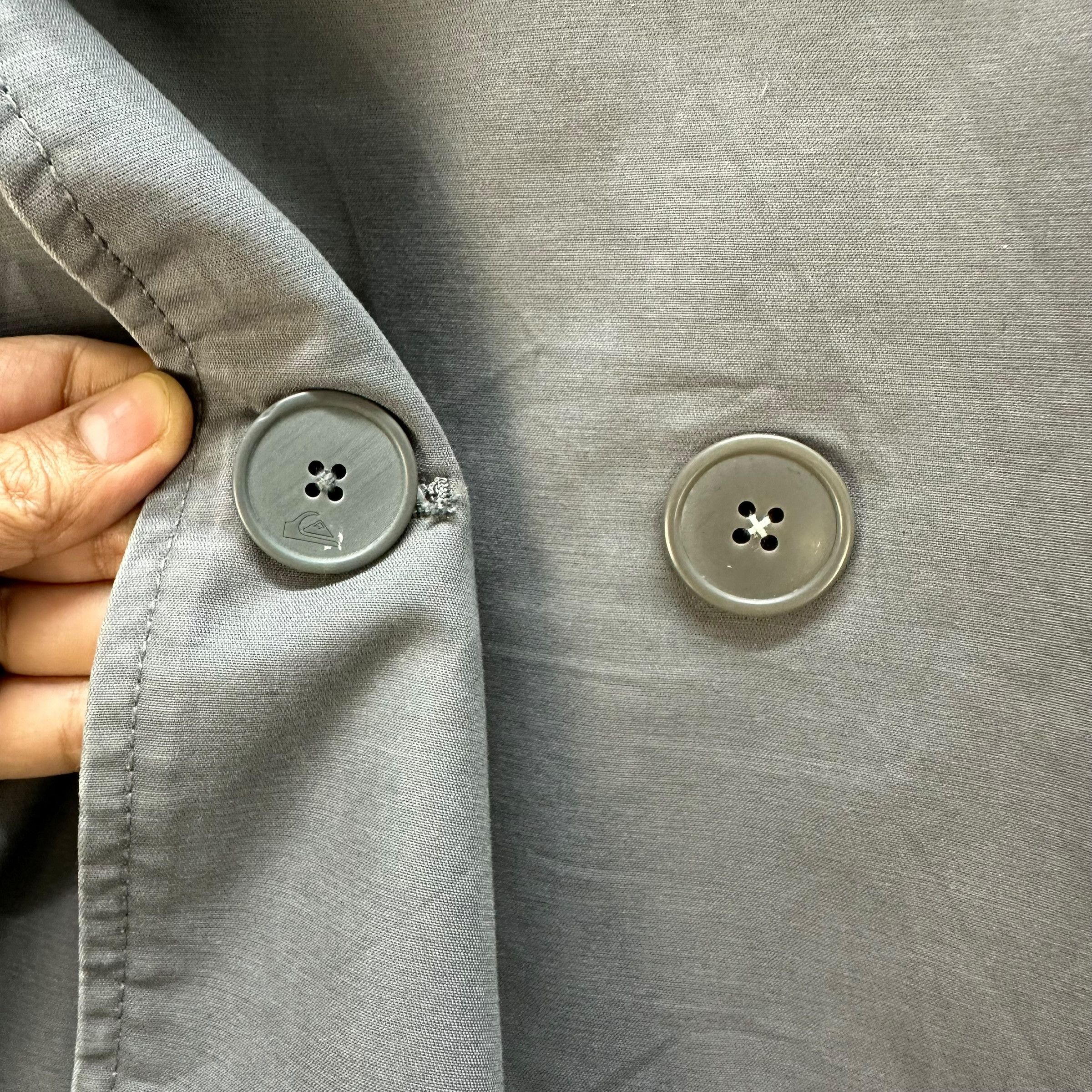 Quiksilver QUIKSILVER Double Breasted Cotton Casual Jacket #A75-1818 Size US M / EU 48-50 / 2 - 7 Thumbnail