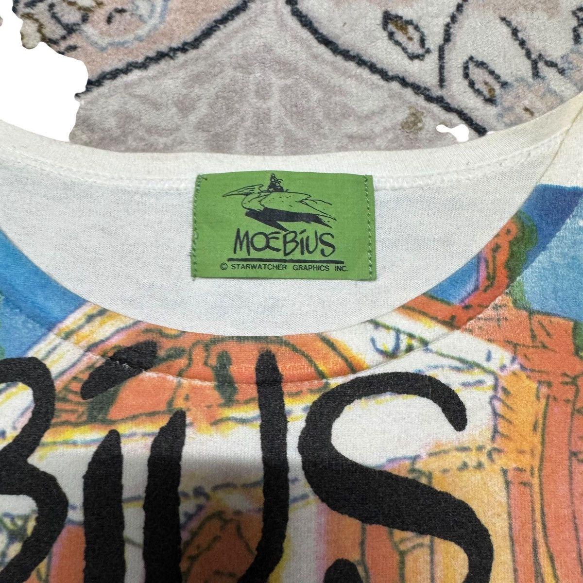 Art Comes First Vintage Jean Giraud Moebius Starwatcher Graphics Art Shirt Size US M / EU 48-50 / 2 - 13 Thumbnail
