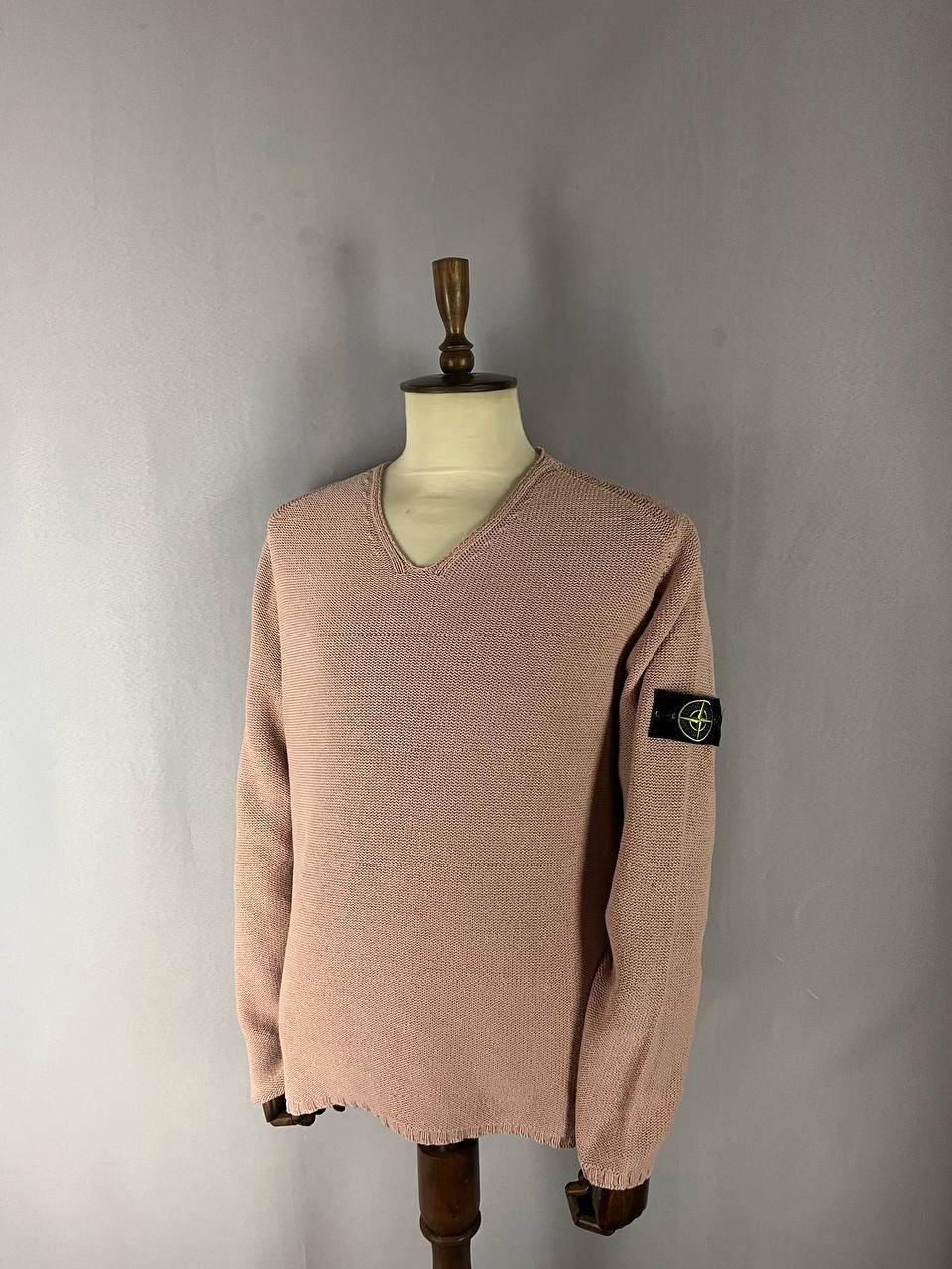 Stone Island Stone Island Sweater Pink Size US XL / EU 56 / 4 - 1 Thumbnail