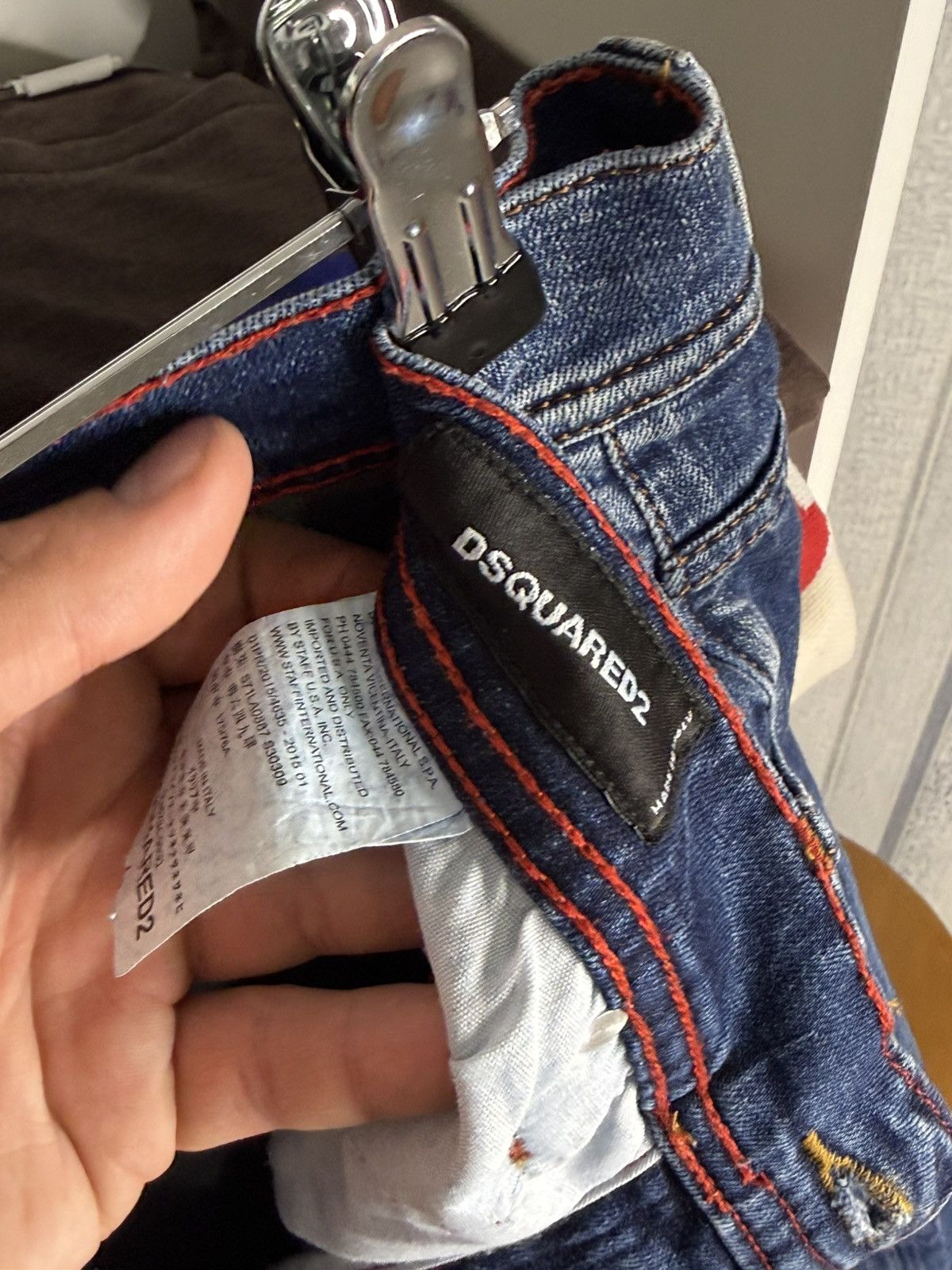 Dsquared2 Dsquared2 Luxury Jeans Short Size US 28 / EU 44 - 10 Thumbnail