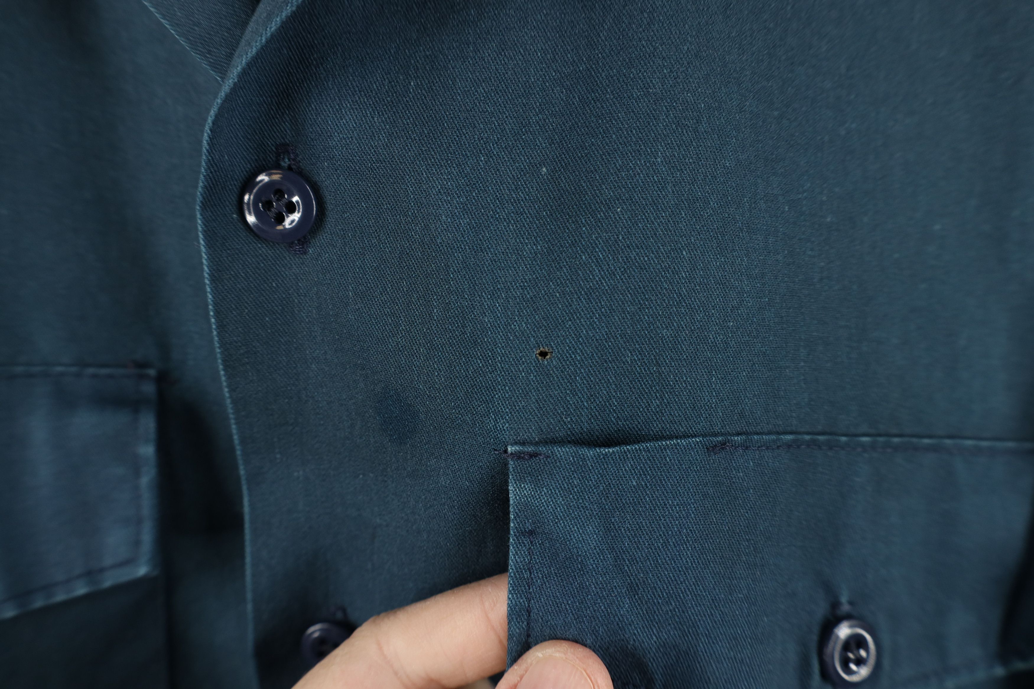 Dickies Vintage 90s Dickies Workwear Mechanic Button Shirt USA Size US M / EU 48-50 / 2 - 4 Thumbnail