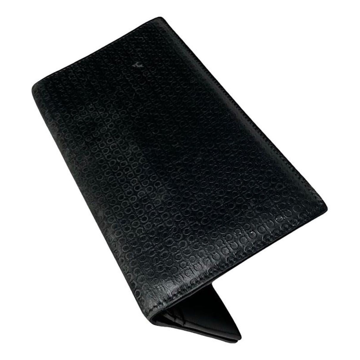 Salvatore Ferragamo Black Leather Purse Size ONE SIZE - 1 Thumbnail