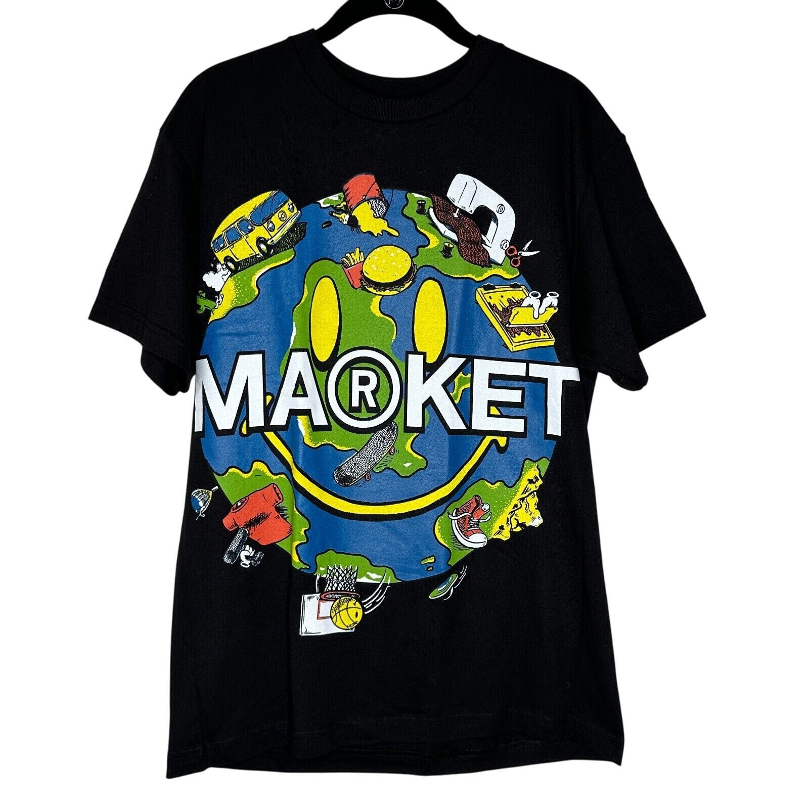 Other NWOT Black Market Smiley World Tee Crew Short Sleeve M Size US M / EU 48-50 / 2 - 1 Thumbnail