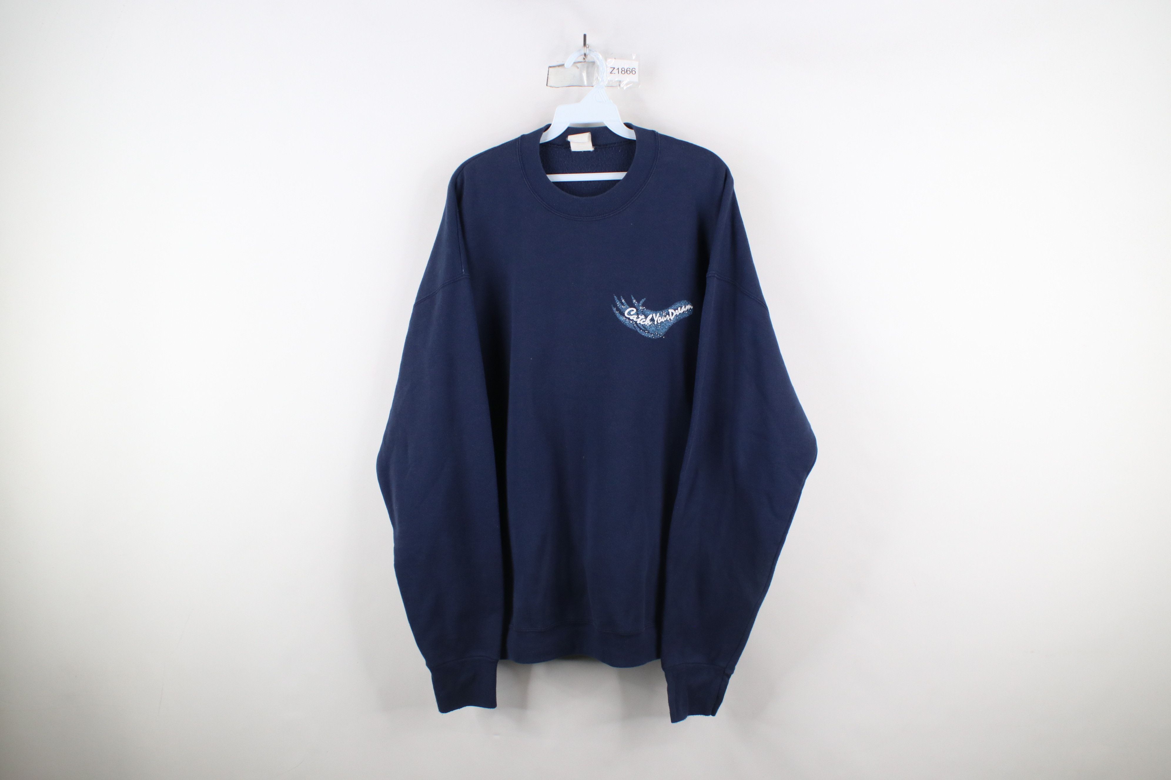 Vintage Vintage 90s Streetwear Dreams Dreamcatcher Sweatshirt USA Size US XL / EU 56 / 4 - 1 Thumbnail