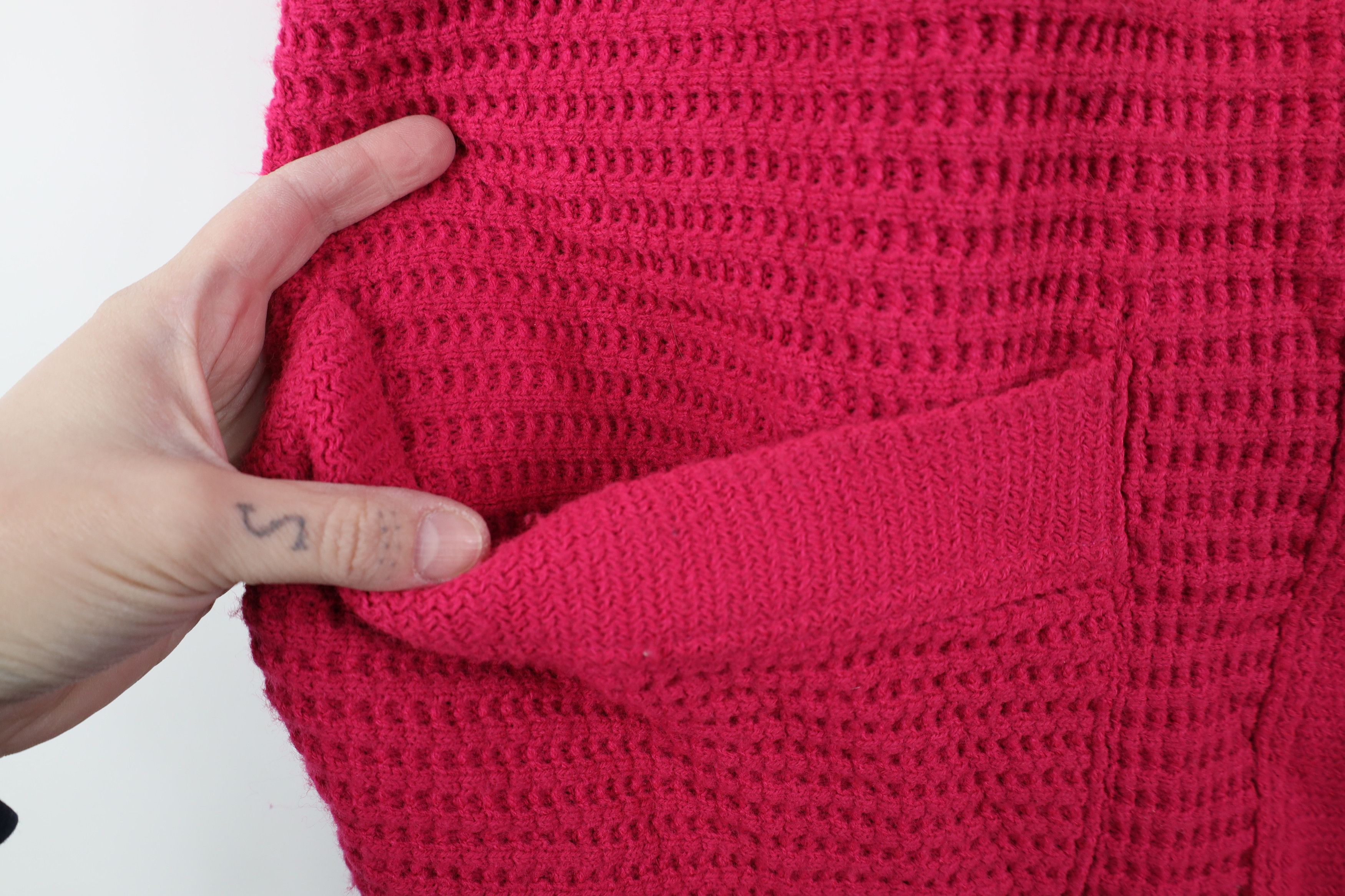 Vintage Vintage 80s 90s Streetwear Dolman Sleeve Cardigan Sweater US Size 3XL / US 20-22 - 6 Thumbnail