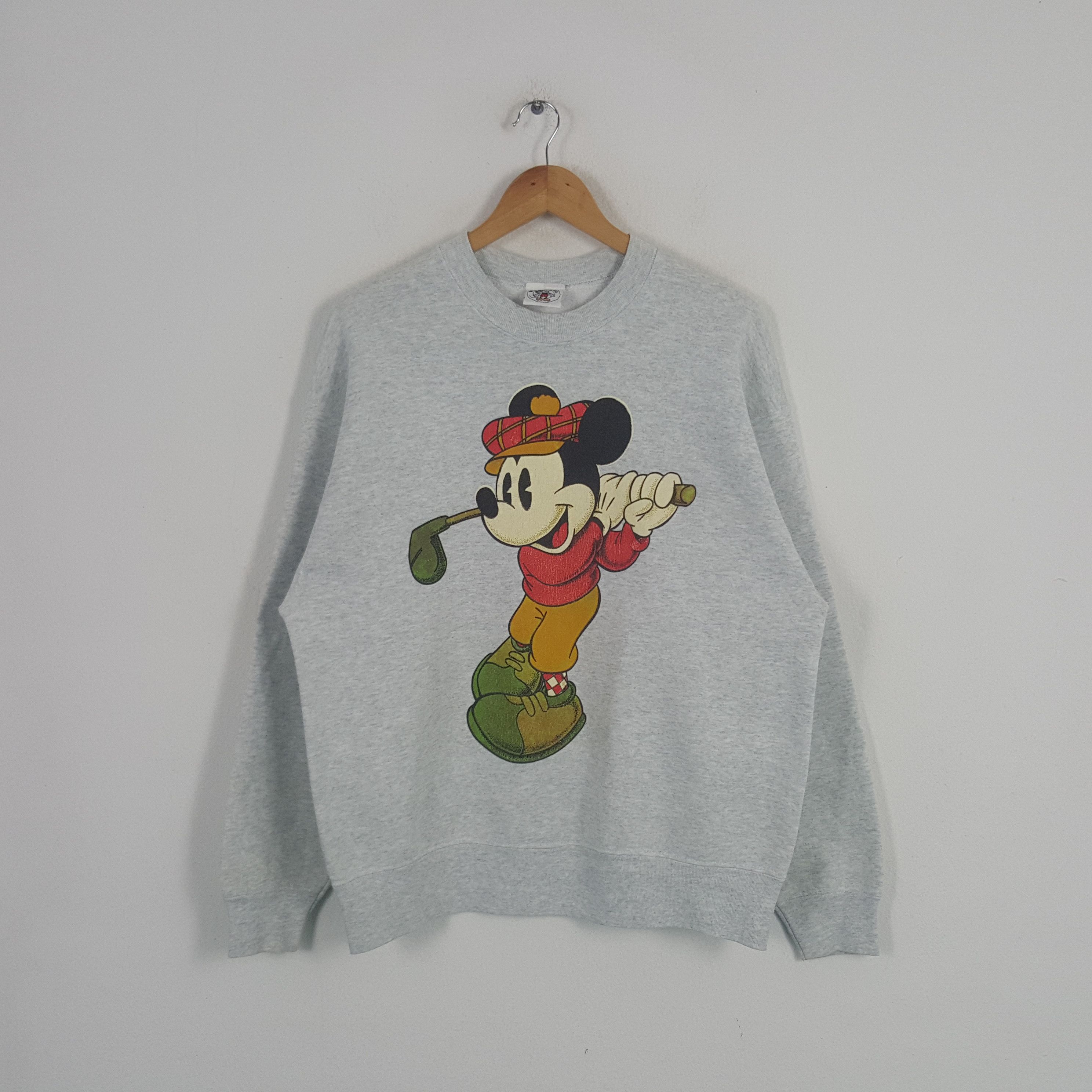 Disney × Mickey & Co. × Vintage Vintage Mickey Mouse Disney Cartoon Character Sweatshirt Size US XL / EU 56 / 4 - 1 Thumbnail