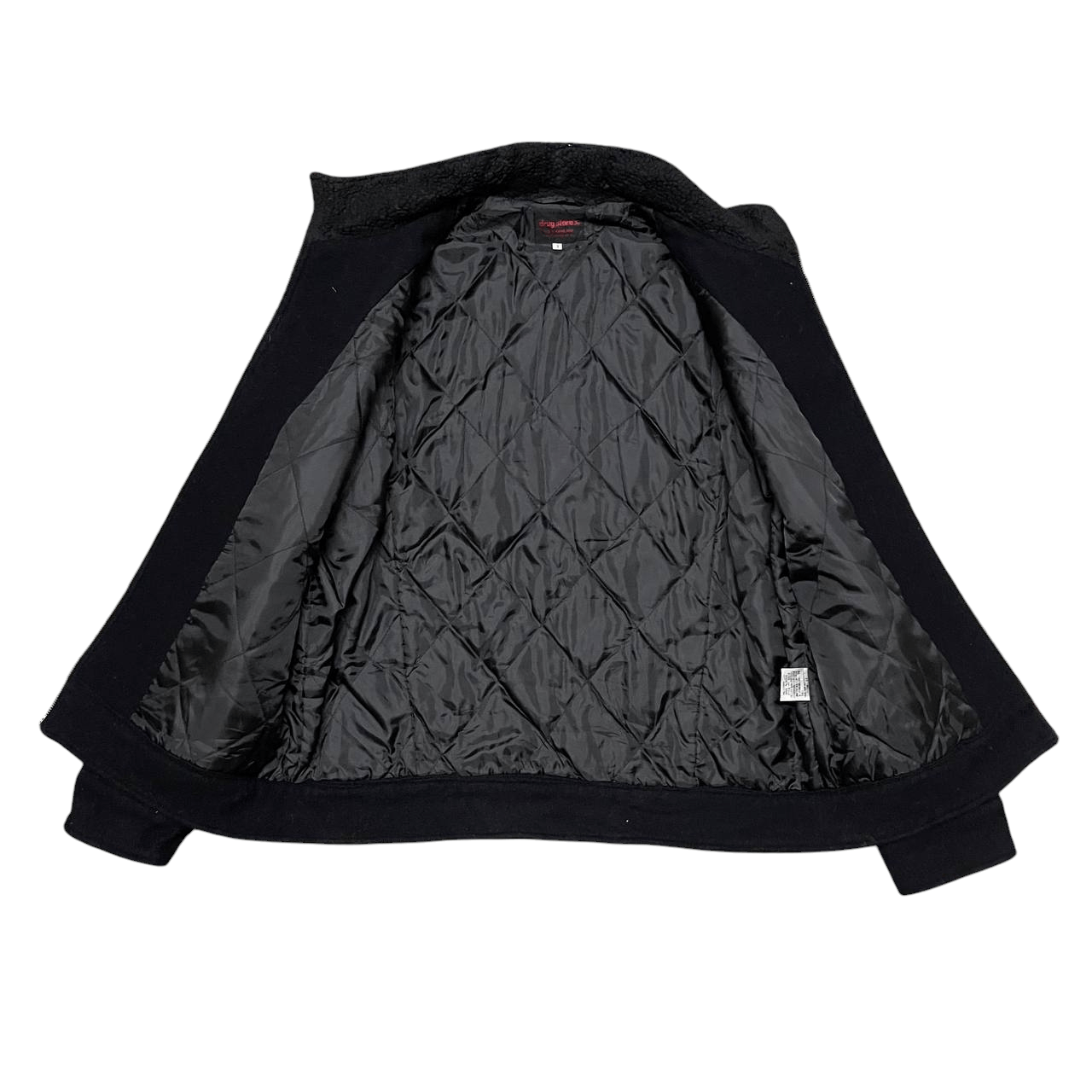 Japanese Brand Vintage Drug Store's Wool Zipper Jacket Size US M / EU 48-50 / 2 - 6 Thumbnail