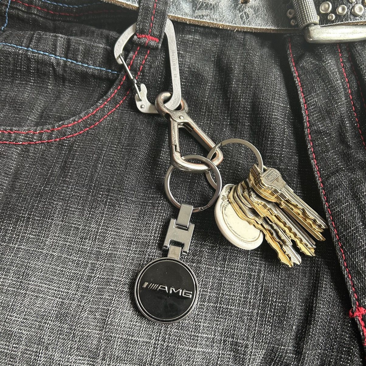 Japanese Brand × Mercedes-Benz Vintage Y2K 2000s style AMG emblem key fob skate keychain Size ONE SIZE - 6 Thumbnail