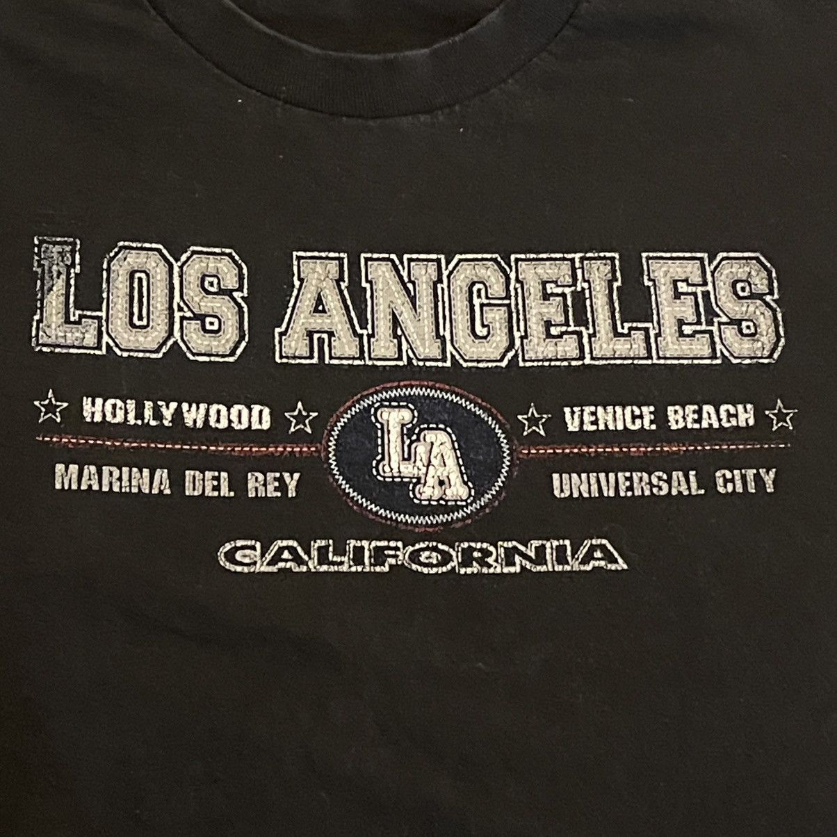Alstyle Vintage Los Angeles Shirt Men Large Black Venice Beach Y2K Size US L / EU 52-54 / 3 - 5 Thumbnail
