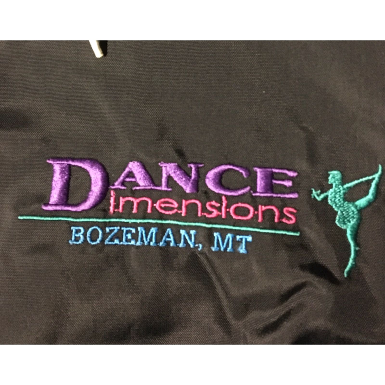 Holloway Vtg 90s Dance Dimensions 1/4 Zip Jacket M USA Hip Hop Sport Track Vaporwave 80s Size M / US 6-8 / IT 42-44 - 2 Thumbnail