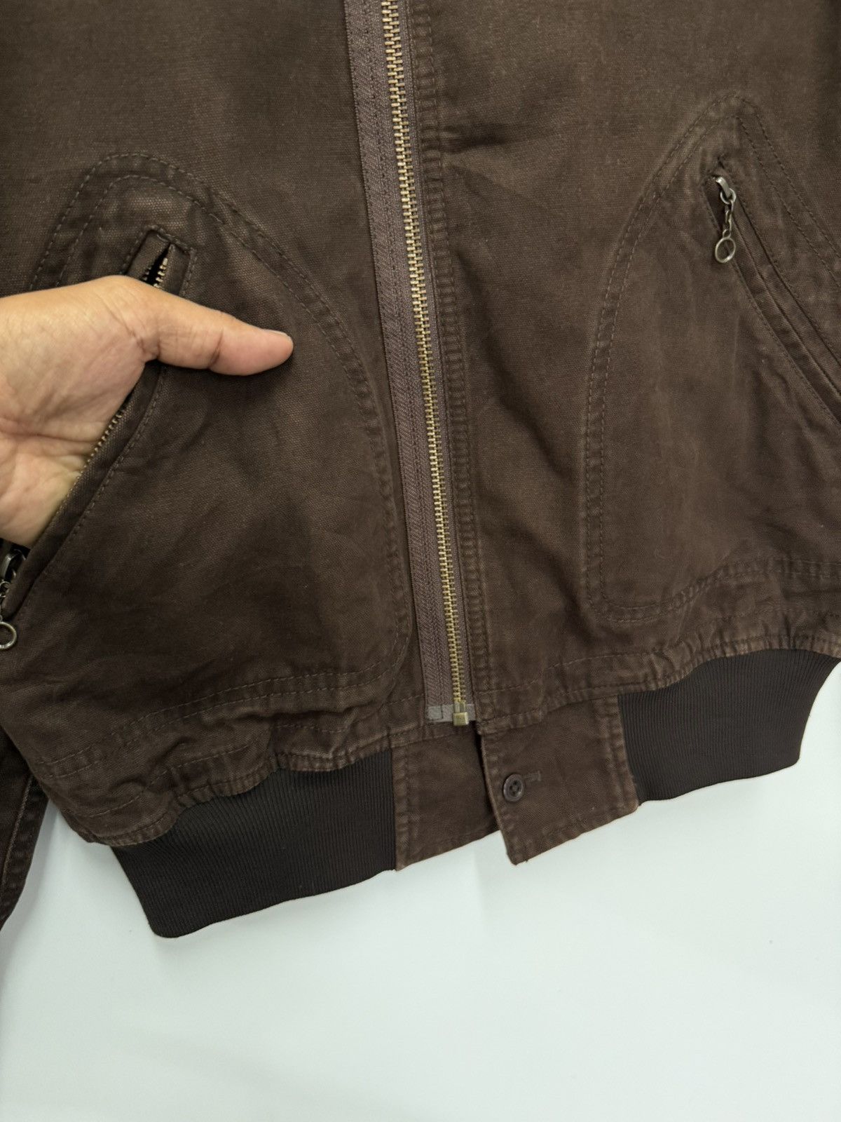 ABAHOUSE 🔥 JAPAN ABAHOUSE DUCK CANVAS DECK JACKET Size US S / EU 44-46 / 1 - 6 Thumbnail