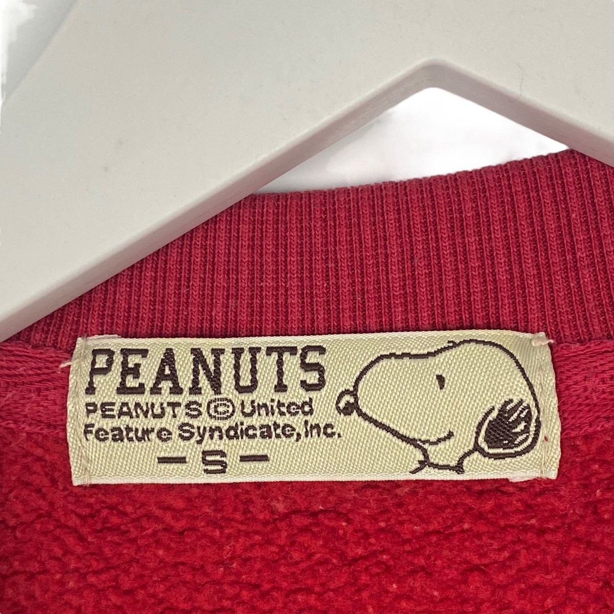 Other Vintage Peanuts Snoopy Crewneck Sweatshirt Red Size US S / EU 44-46 / 1 - 5 Thumbnail