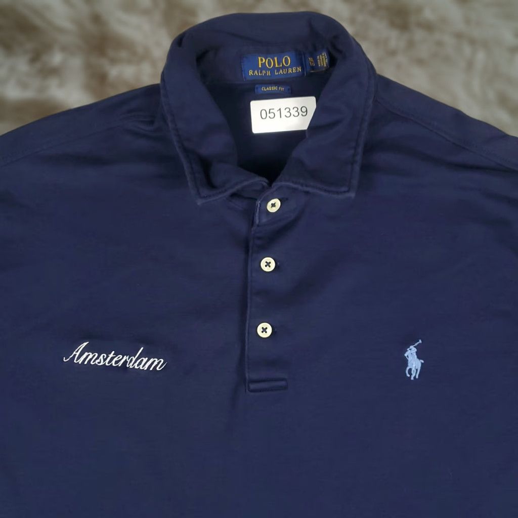 Ralph Lauren Ralph Lauren Polo Shirt Mens XL Blue Short Sleeve Casual Activewear Size US XL / EU 56 / 4 - 1 Thumbnail